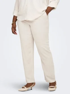 CARSIESTA Corte straight Lino Pantalones