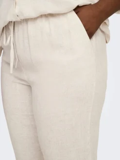 CARSIESTA Corte straight Lino Pantalones