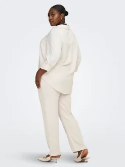 CARSIESTA Corte straight Lino Pantalones