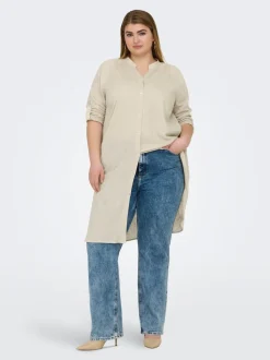 CARTOKYO Lino Vestido midi