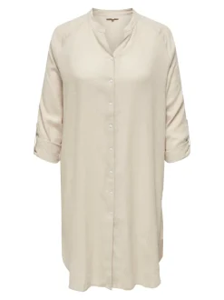CARTOKYO Lino Vestido midi