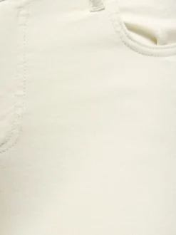 CARWILLY Cintura media Corte capri skinny Vaqueros