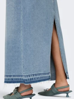 JDYBELLA Denim Falda vaquera Falda larga