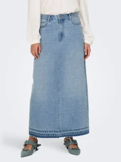 JDYBELLA Denim Falda vaquera Falda larga