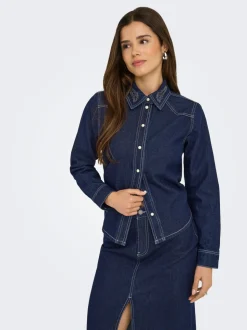 JDYBELLA Camisa vaquera