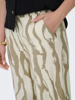 JDYCAMILLE Corte wide leg Pantalones de pernera ancha