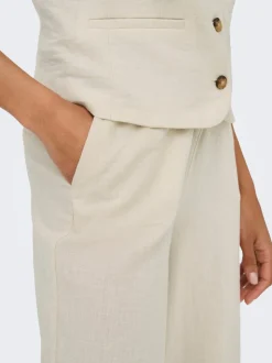 JDYCARA Corte wide leg Pantalones de pernera ancha
