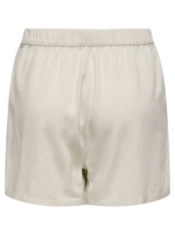 JDYCAYA Cintura alta Corte regular Lino Shorts