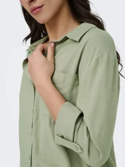 JDYCAYA Lino Camisa