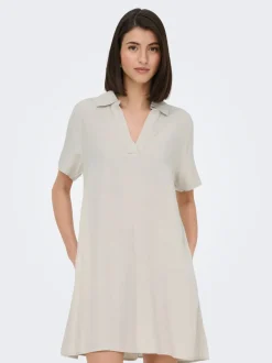 JDYCAYA Lino Vestido corto