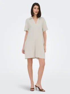 JDYCAYA Lino Vestido corto