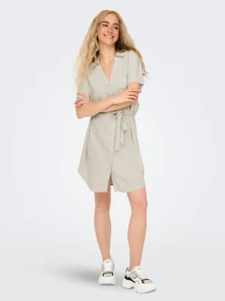 JDYCAYA Lino Vestido corto