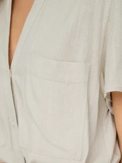 JDYCAYA Lino Vestido corto