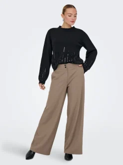 JDYDORA Corte flared Pantalones