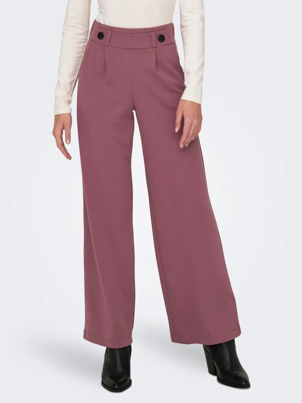 JDYGEGGO Corte wide leg Pantalones de pernera ancha