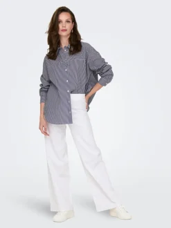 JDYIRIS Corte regular Pantalones de pernera ancha