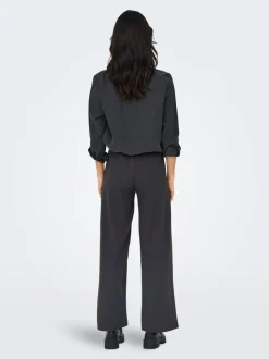 JDYLOUISVILLE Corte wide leg Pantalones de pernera ancha