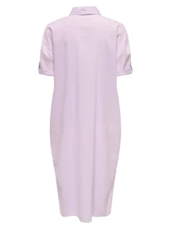 JDYMILA Lino Vestido midi
