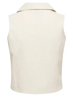 JDYMILAN Lino Chalecos de vestir