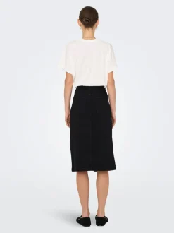 JDYMOON Denim Falda vaquera Falda midi