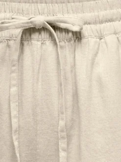 JDYSAY Cintura alta Corte regular Lino Shorts