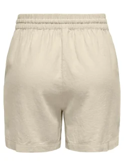 JDYSAY Cintura alta Corte regular Lino Shorts