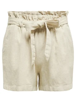 JDYSAY Cintura media Corte regular Lino Shorts