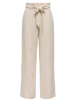 JDYSAY Corte loose Lino Pantalones