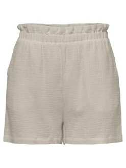 JDYTHEIS Cintura media Corte regular Shorts estilo paperbag