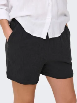 JDYTHEIS Cintura media Corte regular Shorts estilo paperbag