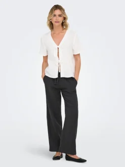 JDYTHEIS Corte wide leg Pantalones de pernera ancha
