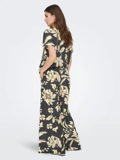 JDYTROYA Corte slim straight Pantalones palazzo