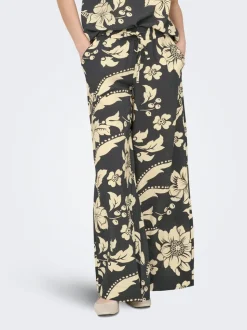 JDYTROYA Corte slim straight Pantalones palazzo