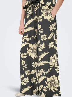 JDYTROYA Corte slim straight Pantalones palazzo