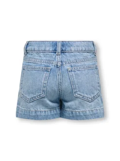KMGCOMET Cintura media Corte wide leg Shorts vaqueros