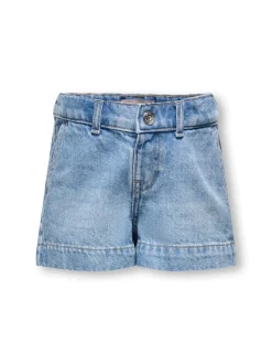 KMGCOMET Cintura media Corte wide leg Shorts vaqueros