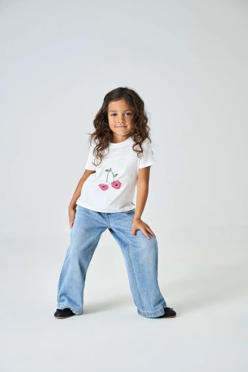 KMGCOMET Corte wide leg Vaqueros