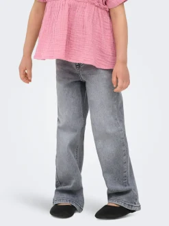 KMGJUICY Cintura media Corte wide leg Vaqueros