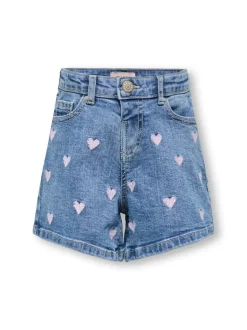 KMGJUICY Cintura media Corte regular Shorts vaqueros