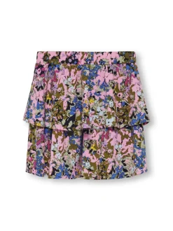 KMGNINA Falda de capas Minifalda