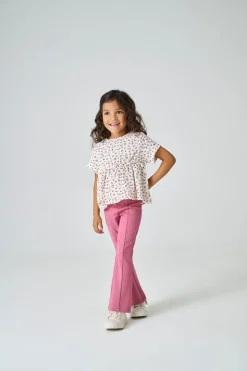 KMGPAIGE pantalones de jersey Flared fit