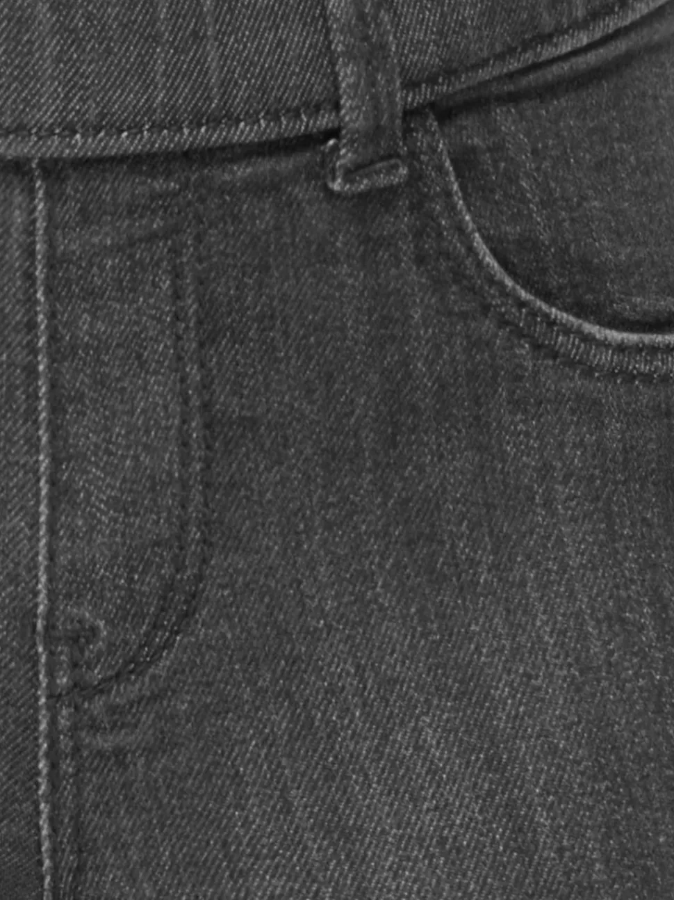 KMGRAIN Corte flared Vaqueros