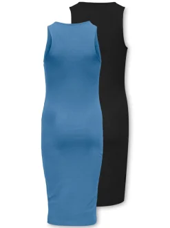 KOGBELFAST 2-pack Vestido midi