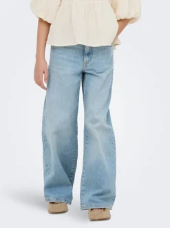 KOGBROOME Cintura alta Corte wide leg Vaqueros