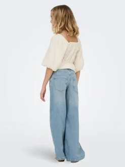 KOGBROOME Cintura alta Corte wide leg Vaqueros