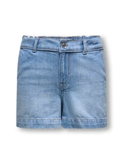 KOGCOMET Cintura media Corte wide leg Shorts vaqueros
