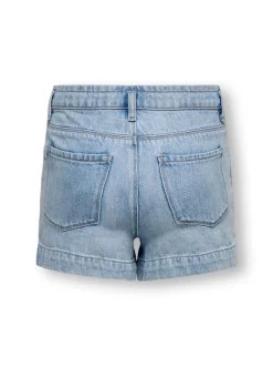 KOGCOMET Cintura media Corte wide leg Shorts vaqueros