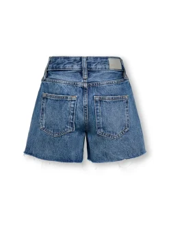 KOGGABI Cintura alta Corte regular Shorts vaqueros