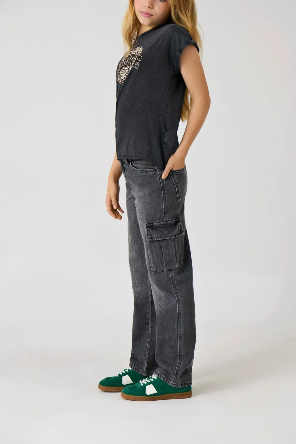 KOGHARMONY Corte wide leg Vaqueros