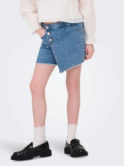 KOGJENNY Denim Falda vaquera Falda corta